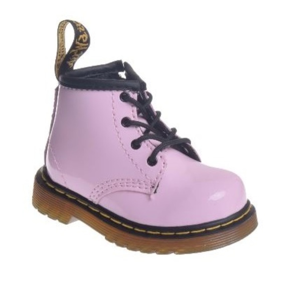 Dr. Martens Other - Dr. Martens Baby Pink Brooklee Patent Leather Boot